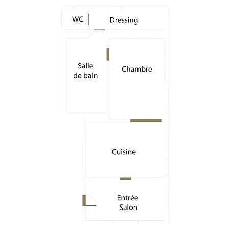 Le Guelef - 2 Personnes 奥尔贝